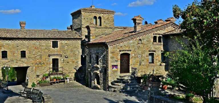 Ancient medieval village of Votigno di Canossa